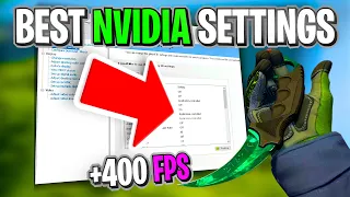 *UPDATED* Nvidia Control Panel Best Settings For Gaming (CSGO FPS BOOST)