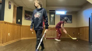 Knee hockey game pt 8 15 sub special