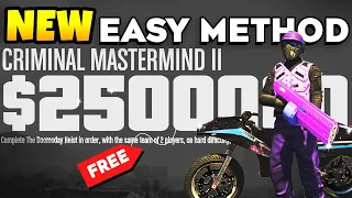 GTA 5 Online How to Complete Criminal Mastermind (NEW EASIEST METHOD) Full Guide