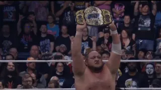 AEW Revolution 2024- Samoa Joe Vs. Adam Page Vs. Swerve Strickland (Title Match) - Full Match Review