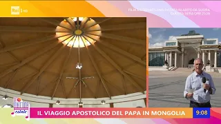 Papa Francesco in Mongolia - Unomattina Estate - 31/08/2023