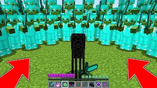 LITTLE ENDERMAN VS 1000000 ZOMBIE IN MINECRAFT! ENDERMAN LIFE 1 MINECRAFT BATTLE MOVIE ANIMATION!