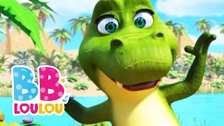 Chante avec le crocodile et les animaux | Chansons pour enfants | BB LouLou
