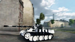 World of Tanks - Rheinmetall Skorpion G skin ((white v1.2 (Download))