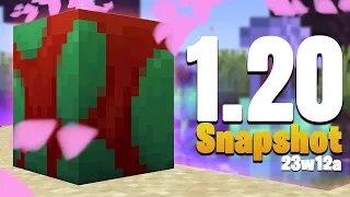 MINECRAFT 1.20 - Primera Snapshot 23w12a