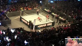 (WWE) Goldberg VS Brock Lesnar Survivor Series 2016 -Balcony Level View & Perspective Comparison !!-
