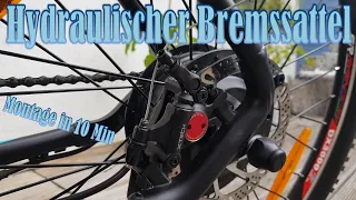 Bremse tauschen - Hydraulischer Bremssattel  XTech HB100 - einfache Montage in 10 Min - E-Bike