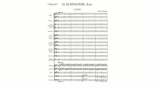 Bruckner: Symphony No. 6 in A major, WAB 106 [1881 version] (with Score)