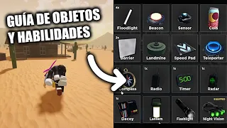 COMO SE JUEGA EVADE | GUÍA DE OBJETOS Y HABILIDADES ACTUALIZADA | TUTORIAL