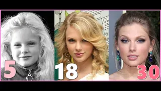 Taylor Swift 2022 Transformation - 0 To 30 Years Old