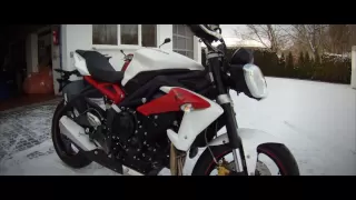 Unboxing the TRIUMPH Street Triple R  2013