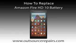 How To Replace Amazon Fire HD 10 7th Gen Battery