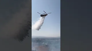 NewHall California,chinook helicopter fire fighting best shot || #shorts #shortsfeed #army #airforce