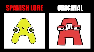 Reverse Spanish Alphabet Lore vs Alphabet Lore (A-Z...) l Alphabet Lore Meme Animation - TD Rainbow