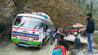 DANGER ROAD IN NEPAL | JUMLA | KALIKOT ROAD