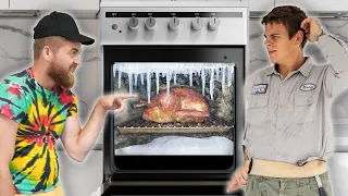 Making My Oven Freeze Things & Hiring a Repair Man to Fix it