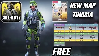 Call of Duty Mobile NEW MAP TUNISIA | LUCKY BOARD FREE CHARACTER AND GUN