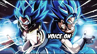 LR BLUE VEGITO AND GOGETA WITH VOICED SUPER ATTACKS AND TRANSFORMATION!!! | DBZ Dokkan Battle JP