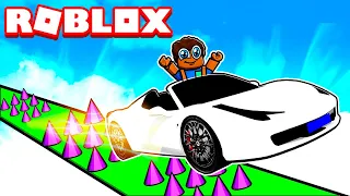 Roblox OBBY, But in a CAR!