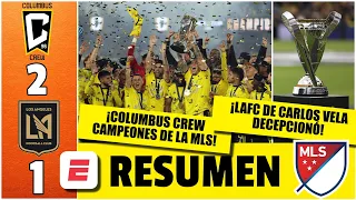 LAFC de Carlos Vela falló y el COLUMBUS CREW ES CAMPEÓN DE LA MLS CUP 2023 tras imponerse 2-1 | MLS