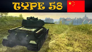 Обзор TYPE 58  World of Tanks Blitz