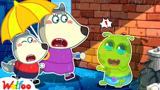 Help! Alien Got Lost! - Baby Got Lost - Outdoor Safety Tips for Kids 🤩 Wolfoo Kids Cartoon