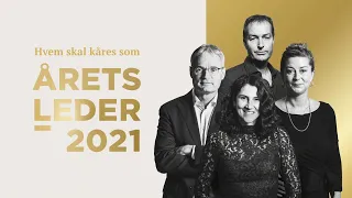 Her er de fire nominerede til Årets Leder 2021