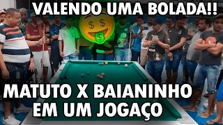 Baianinho x Matuto partida epica com coleção de trancadas