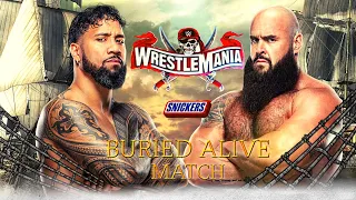 WWE WRESTLEMANIA 37 CUSTOM MATCH CARD REMAKE | HOW TO MAKE CUSTOM MATCH CARD OF WRESTLEMANIA 37 2021