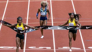 This was the Greatest 100 Meter Dash Season EVER! Elaine Thompson and 10 others break 10.90!