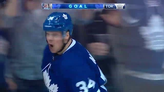 Auston Matthews Sniped Goal vs. Boston Bruins - NHL Playoffs 2018