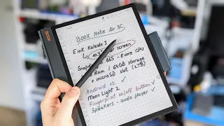 Boox Note Air 3C - Best digital notebook now with color E-ink display !