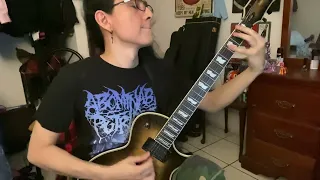 Dying Fetus - Destroy the Opposition (Guitar Cover)