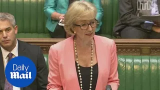 Leadsom congratulates May and Rudd on their new jobs - Daily Mail