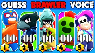 Guess the Brawler by VOICE | Brawl Stars Quiz