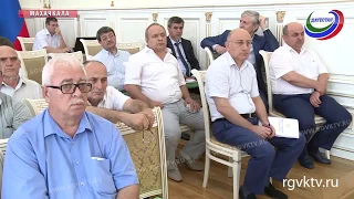 В Махачкале прошло заседание Совета при главе Дагестана по развитию градостроительства и архитектуры