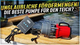 PROPELLERPUMPEN im Test! UNGLAUBLICHE Fördermengen! Die BESTE PUMPE für den TEICH?