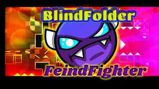 [PRIMER WEEKLY] BlindFolder By: FeindFighter (Easy Demon) 100% Complete!! [Geometry Dash 2.2] |Mauh