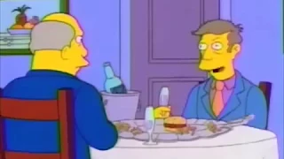 Steamed Hams but repeated words appear in reverse order