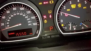 08 BMW X3 Oil Reset & Oil level Check