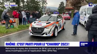 C'est parti pour la 75e édition du rallye Rhône-Charbonnières !