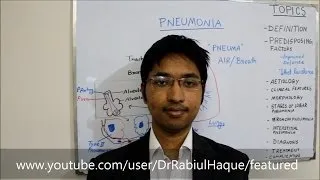 Pneumonia : Definition, Causes, Clinical Features, Morphology, Diagnosis, Treatment (HD)