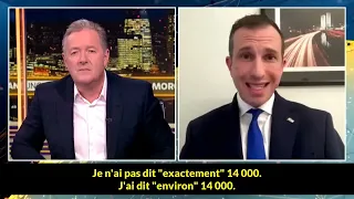 Le porte-parole d'Israël piégé par Piers Morgan ( lui même pro Israël) - @caissesdegreve6573