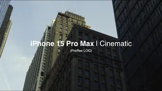 iPhone 15 Pro Max | Chicago Cinematic | 4K ProRes LOG Footage