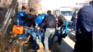 ДТП на Елецкой в Волгограде попало на видео (13.11.2016)