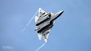 Crazy Russian Pilot - Terrible fighter jet crash