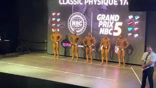 Grand Prix NBC Russia 5 МоскваНаграждение Classic Physique Свидовский Дмитрий