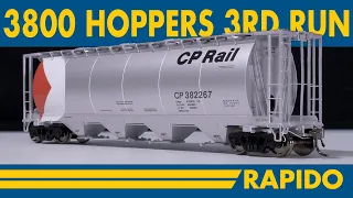 Rapido 3800 Canadian Hoppers - 3rd Run!