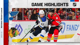 Blues @ Blackhawks  11/16 | NHL Highlights 2022