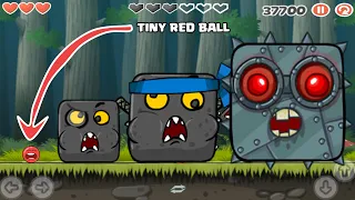 Tiny Red Ball - All Levels - All Chapters - All Bosses - Tiny Red Ball - Gameplay Volume 1,2,3